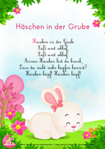Paroles_Häschen in der Grube - Comptine allemande pour enfants !
