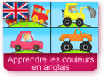 Apprendre les couleurs en anglais avec les véhicules