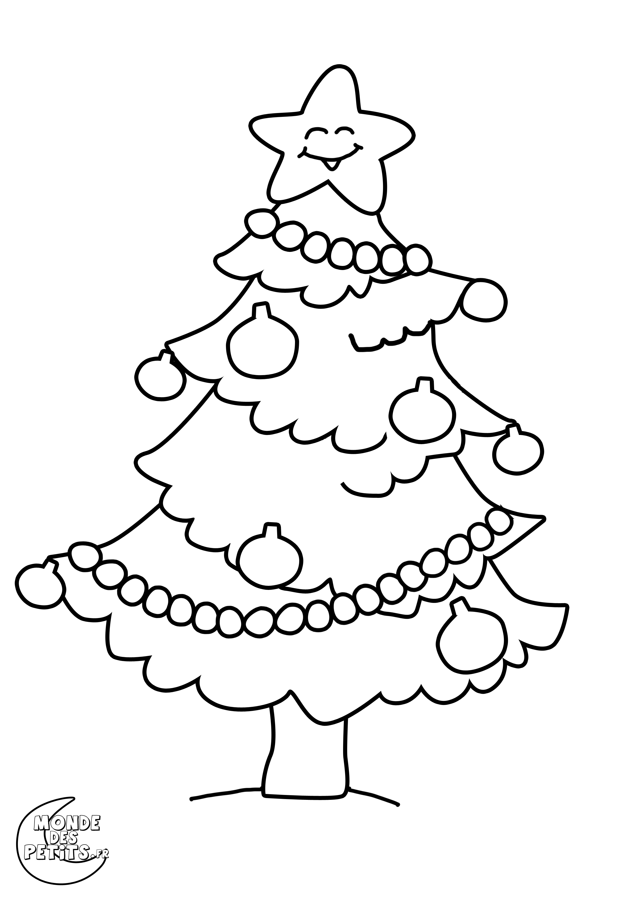 Petit Coloriage De Noel A Imprimer | Idee Cadeau Noel