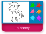 Coloriage de poney en ligne
