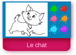 Le chat, coloriage en ligne