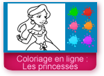 Coloriage de princesse en ligne