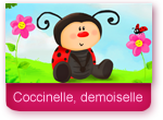 Coccinelle, demoiselle