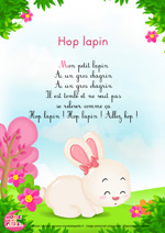 Paroles_Hop Lapin - Comptine pour les petits