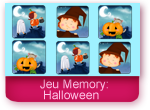 Jeu de memory : Halloween