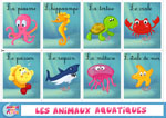Apprendre les animaux aquatiques en français