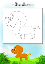 Dessin1_Comment dessiner un chien ? 