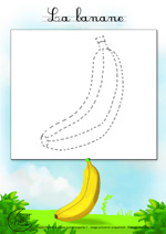 Dessin2_Comment dessiner une banane? 