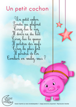 Paroles_Un petit cochon pendu au plafond