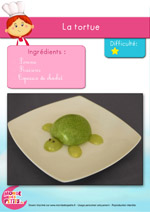 Recette_Cuisine pour enfants : La tortue